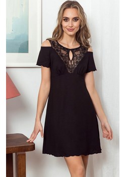 Koszula nocna w kolorze czarnym Naomi, Kolor czarny, Rozmiar S, Eldar ze sklepu Primodo w kategorii Koszule nocne - zdjęcie 159111409