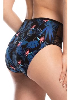 Figi damskie z wyższym stanem 2-pack L-1525MD, Kolor czarny-wzór, Rozmiar S, LAMA ze sklepu Primodo w kategorii Majtki damskie - zdjęcie 159111456
