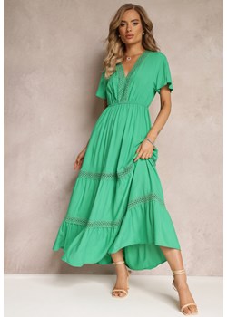 Zielona Sukienka Ilythyrra ze sklepu Renee odzież w kategorii Sukienki - zdjęcie 159112449