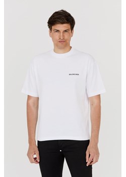 BALENCIAGA - T-shirt biały ze sklepu outfit.pl w kategorii T-shirty męskie - zdjęcie 159138145