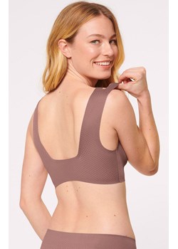 Sloggi gładki biustonosz soft ZERO Feel Flow Bralette 10213194, Kolor kakao, Rozmiar S, Sloggi ze sklepu Intymna w kategorii Biustonosze - zdjęcie 159153317