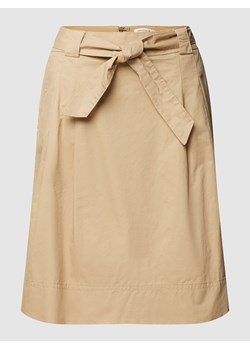 Spódnica midi z wiązanym paskiem ze sklepu Peek&Cloppenburg  w kategorii Spódnice - zdjęcie 159154538
