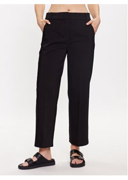 Fransa Spodnie materiałowe 20611919 Czarny Slim Fit ze sklepu MODIVO w kategorii Spodnie damskie - zdjęcie 159160186