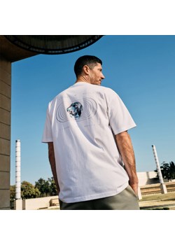 Męski t-shirt z nadrukiem 4F x Robert Lewandowski RL9SS23TTSHM1051 - biały ze sklepu Sportstylestory.com w kategorii T-shirty męskie - zdjęcie 159166536
