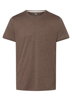 Nils Sundström T-shirt męski Mężczyźni brązowy marmurkowy ze sklepu vangraaf w kategorii T-shirty męskie - zdjęcie 159168516