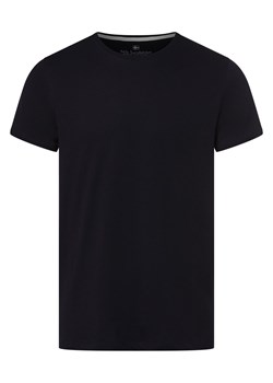 Nils Sundström T-shirt męski Mężczyźni granatowy jednolity ze sklepu vangraaf w kategorii T-shirty męskie - zdjęcie 159168517