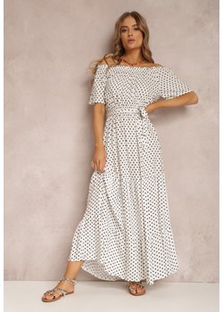 Biała Sukienka Kaliphanthe ze sklepu Renee odzież w kategorii Sukienki - zdjęcie 159212425