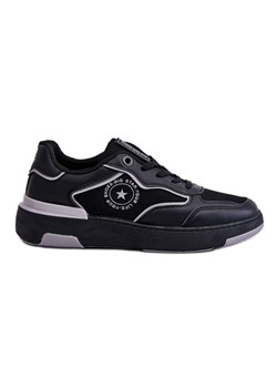 Damskie Sportowe Buty Big Star LL274443 Czarno-Szare czarne ze sklepu ButyModne.pl w kategorii Buty sportowe damskie - zdjęcie 159216388