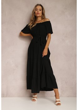 Czarna Sukienka Amiphiphae ze sklepu Renee odzież w kategorii Sukienki - zdjęcie 159220237