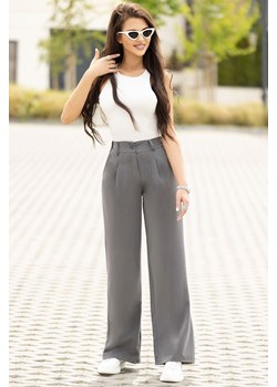 Spodnie BENSOLA GREY ze sklepu Ivet Shop w kategorii Spodnie damskie - zdjęcie 159220599