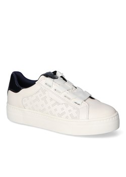 Sneakersy Tamaris 1-23707-20/184 Białe/Granat ze sklepu Arturo-obuwie w kategorii Buty sportowe damskie - zdjęcie 159230566