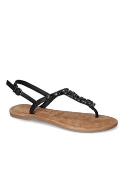 Sandały Tamaris 1-28124-20/001 Czarne lico ze sklepu Arturo-obuwie w kategorii Sandały damskie - zdjęcie 159230648