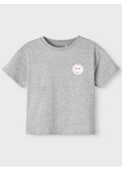 NAME IT T-Shirt 13219322 Szary Loose Fit ze sklepu MODIVO w kategorii Bluzki dziewczęce - zdjęcie 159257348
