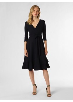 Paradi Sukienka damska Kobiety Sztuczne włókno granatowy jednolity ze sklepu vangraaf w kategorii Sukienki - zdjęcie 159257846