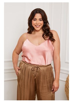 Plus Size Company Top &quot;Lev&quot; w kolorze jasnoróżowym ze sklepu Limango Polska w kategorii Bluzki damskie - zdjęcie 159315155