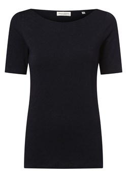 Marc O'Polo T-shirt damski Kobiety Bawełna granatowy jednolity ze sklepu vangraaf w kategorii Bluzki damskie - zdjęcie 159317978