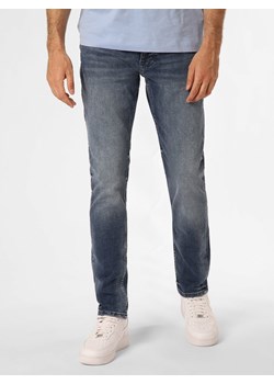 Tommy Hilfiger Jeansy Mężczyźni Bawełna medium stone jednolity ze sklepu vangraaf w kategorii Jeansy męskie - zdjęcie 159318049