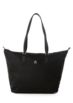 Tommy Hilfiger Damska torba shopper Kobiety czarny jednolity ze sklepu vangraaf w kategorii Torby Shopper bag - zdjęcie 159318109
