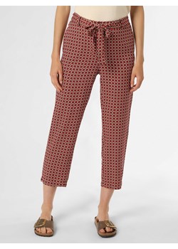 zero Spodnie Kobiety wiskoza malinowy wzorzysty ze sklepu vangraaf w kategorii Spodnie damskie - zdjęcie 159318115
