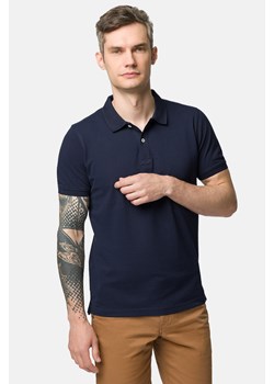 Koszulka Polo Bawełniana Granatowa Blake ze sklepu Lancerto S.A. w kategorii T-shirty męskie - zdjęcie 159339588