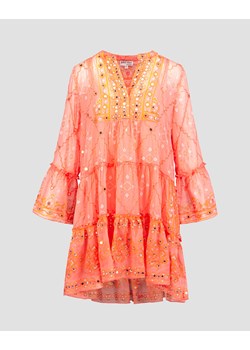 Sukienka Juliet Dunn Mosaic Flared Sleeve Dress ze sklepu S'portofino w kategorii Sukienki - zdjęcie 159410495