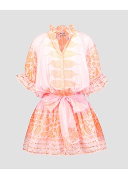 Sukienka Juliet Dunn Dhaka Print Blouson Dress ze sklepu S'portofino w kategorii Sukienki - zdjęcie 159410499