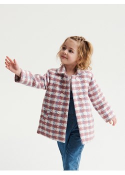 Reserved - Płaszcz w kratę - wielobarwny ze sklepu Reserved w kategorii Płaszcze dziewczęce - zdjęcie 159437307