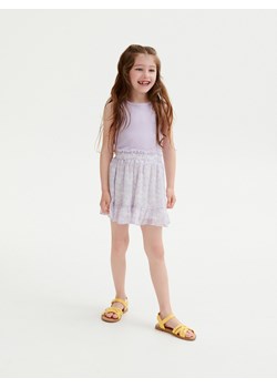 Reserved - Spódnica w kwiaty - lawendowy ze sklepu Reserved w kategorii Spódnice dziewczęce - zdjęcie 159437658