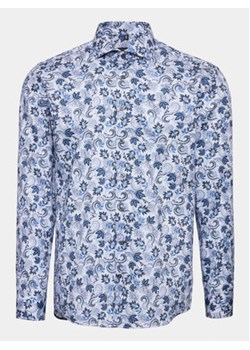 Eterna Koszula 4119/F182 Niebieski Slim Fit ze sklepu MODIVO w kategorii Koszule męskie - zdjęcie 160038208