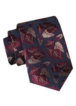 Klasyczny, Szeroki Krawat Męski CHATTIER - Jesienne Kwiaty KRCH1360 ze sklepu JegoSzafa.pl w kategorii Krawaty - zdjęcie 160042786