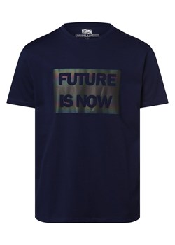 Finshley & Harding London T-shirt męski Mężczyźni Bawełna indygo nadruk ze sklepu vangraaf w kategorii T-shirty męskie - zdjęcie 160056908