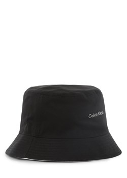 Calvin Klein Damski bucket hat z dwustronnym wzorem Kobiety Bawełna czarny wzorzysty ze sklepu vangraaf w kategorii Kapelusze damskie - zdjęcie 160056925