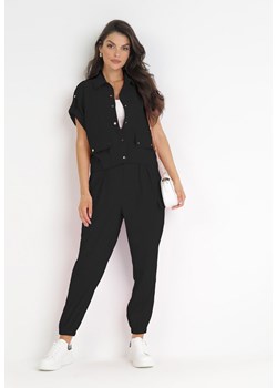 Czarny Komplet 2-częściowy z Bluzką i Spodniami Arene ze sklepu Born2be Odzież w kategorii Komplety i garnitury damskie - zdjęcie 160077696