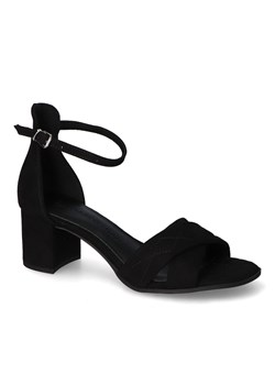 Sandały Marco Tozzi 2-28316-20/001 Czarne zamsz ze sklepu Arturo-obuwie w kategorii Sandały damskie - zdjęcie 160084265