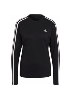 Longsleeve damski Essentials 3-Stripes Adidas ze sklepu SPORT-SHOP.pl w kategorii Bluzki damskie - zdjęcie 160092799