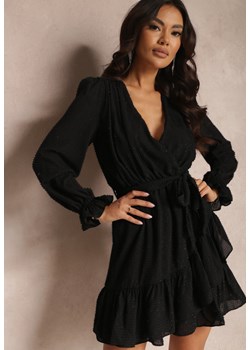 Czarna Sukienka Thesaste ze sklepu Renee odzież w kategorii Sukienki - zdjęcie 160096705