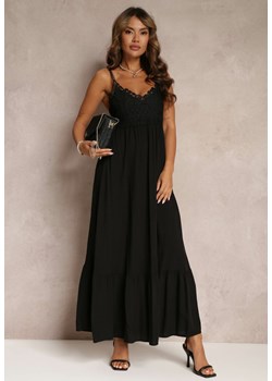Czarna Sukienka Chryazire ze sklepu Renee odzież w kategorii Sukienki - zdjęcie 160139818