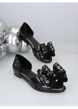 Czarne sandały Seduction, Melissa, Sandały, ME0404-02, Konopka Shoes ze sklepu Konopka Shoes w kategorii Sandały damskie - zdjęcie 160144506