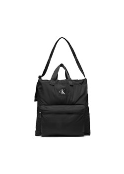 Torebka Calvin Klein City Nylon Flight Tote 40 K60K610857 BDS ze sklepu eobuwie.pl w kategorii Torby materiałowe - zdjęcie 160144556