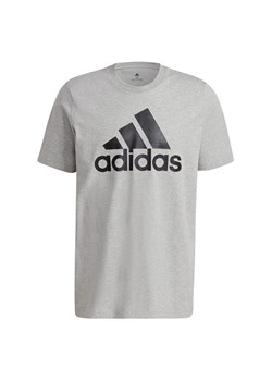 Koszulka adidas Essentials Big Logo Tee GK9123 - szara ze sklepu streetstyle24.pl w kategorii T-shirty męskie - zdjęcie 160147669