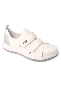 Befado obuwie damskie  156D020 białe ze sklepu ButyModne.pl w kategorii Półbuty damskie - zdjęcie 160148649