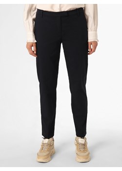 Marc O'Polo Spodnie Kobiety Bawełna granatowy jednolity ze sklepu vangraaf w kategorii Spodnie damskie - zdjęcie 160153467