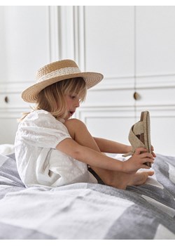 Reserved - Sandały z plecionymi paskami - beżowy ze sklepu Reserved w kategorii Sandały dziecięce - zdjęcie 160211479