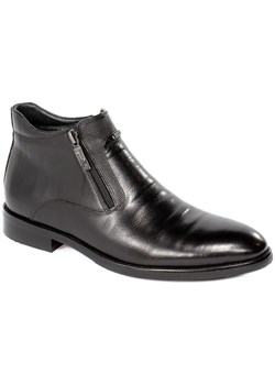 Trzewiki John Doubare 968B-820G1183R Black ze sklepu EuroButy.com.pl w kategorii Buty zimowe męskie - zdjęcie 160242836