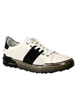Półbuty  John Doubare QA209-8L-A20 White Skóra ze sklepu EuroButy.com.pl w kategorii Trampki męskie - zdjęcie 160260868
