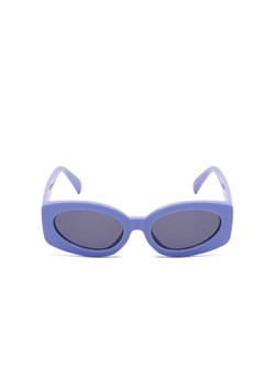 Cropp - Fioletowe okulary przeciwsłoneczne - fioletowy ze sklepu Cropp w kategorii Okulary przeciwsłoneczne damskie - zdjęcie 160275775