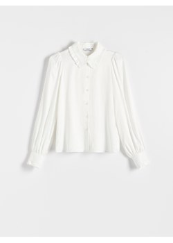 Reserved - Koszula z EcoVero™ - złamana biel ze sklepu Reserved w kategorii Koszule damskie - zdjęcie 160289968