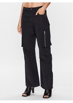 Birgitte Herskind Spodnie materiałowe Tilly 4851798 Czarny Oversize ze sklepu MODIVO w kategorii Spodnie damskie - zdjęcie 160290467