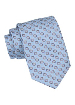 Klasyczny Męski Krawat - ALTIES - Jasnoniebieski w Grochy KRALTS0941 ze sklepu JegoSzafa.pl w kategorii Krawaty - zdjęcie 160291739