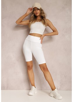 Białe Kolarki Hysali ze sklepu Renee odzież w kategorii Szorty - zdjęcie 160308836